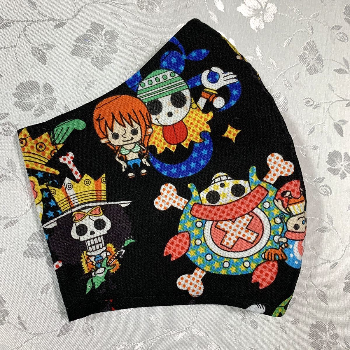 新品 特大 縦15cm One Piece 海賊旗 手作り インナーマスク 大人 立体 ハンドメイド ゴム付 新モス ジャンプ アニメ ルフィ チョッパー の落札情報詳細 ヤフオク落札価格情報 オークフリー スマートフォン版