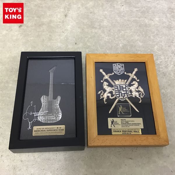 布袋寅泰 30周年 メモリアル ギターピンズセット 布袋寅泰 30周年