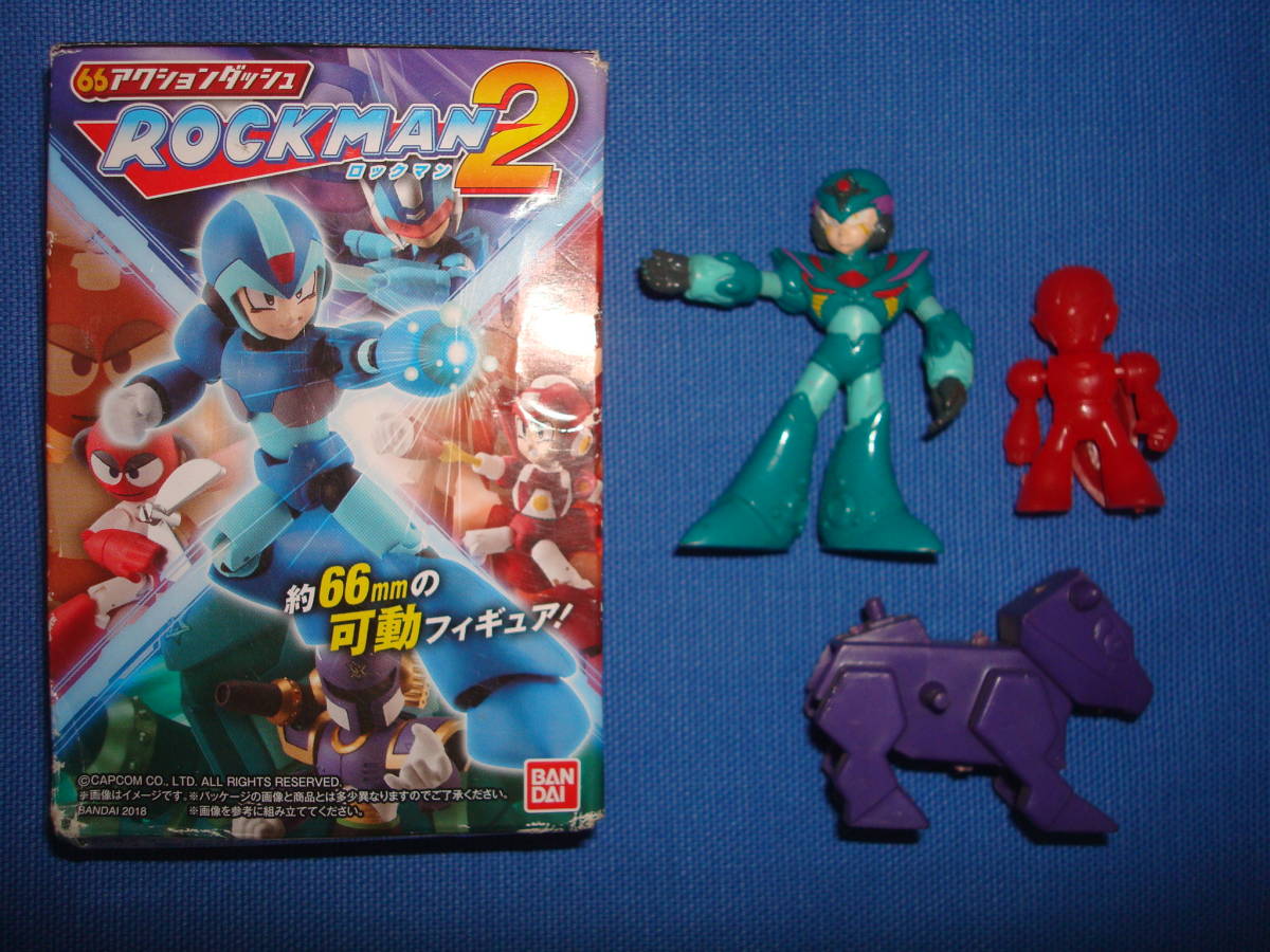 未開封品】66アクションダッシュ ロックマン2 全5種セット 66