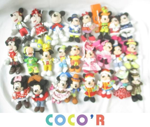 同梱可 中古品 ディズニー ミッキー ミニー ぬいぐるみバッジ ストラップキーチェーン 30周年 シェフミッキー トレイル グーフィー 等 の落札情報詳細 ヤフオク落札価格情報 オークフリー