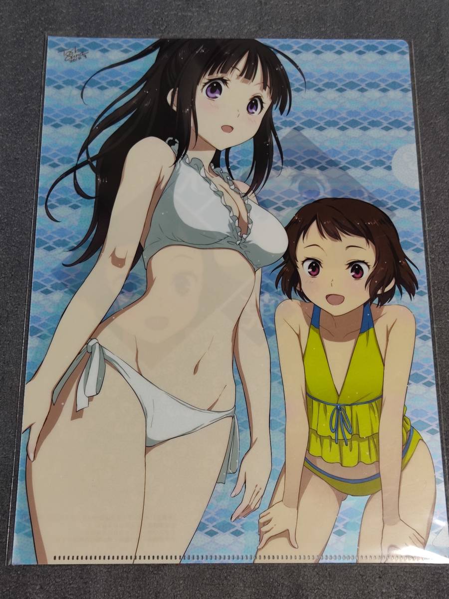 23A134 氷菓 空気清浄ポスター「ひなたぼっこ」千反田える、伊原