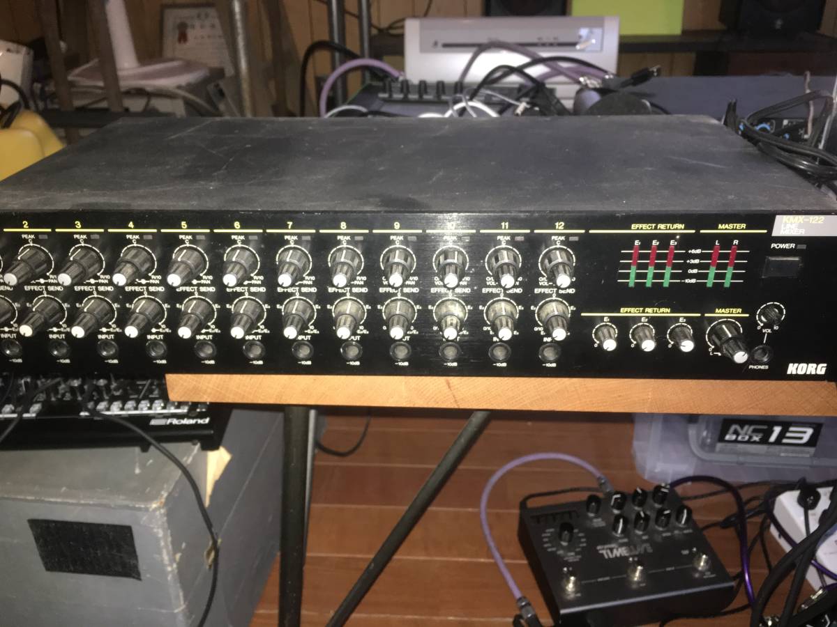 KORG KMX-122 ラインミキサーの落札情報詳細 - Yahoo