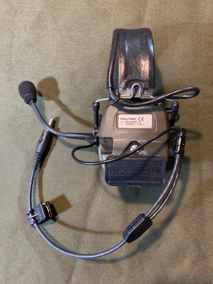 実物 Peltor COMTAC IV すいません ペルター コムタック 4 放出品