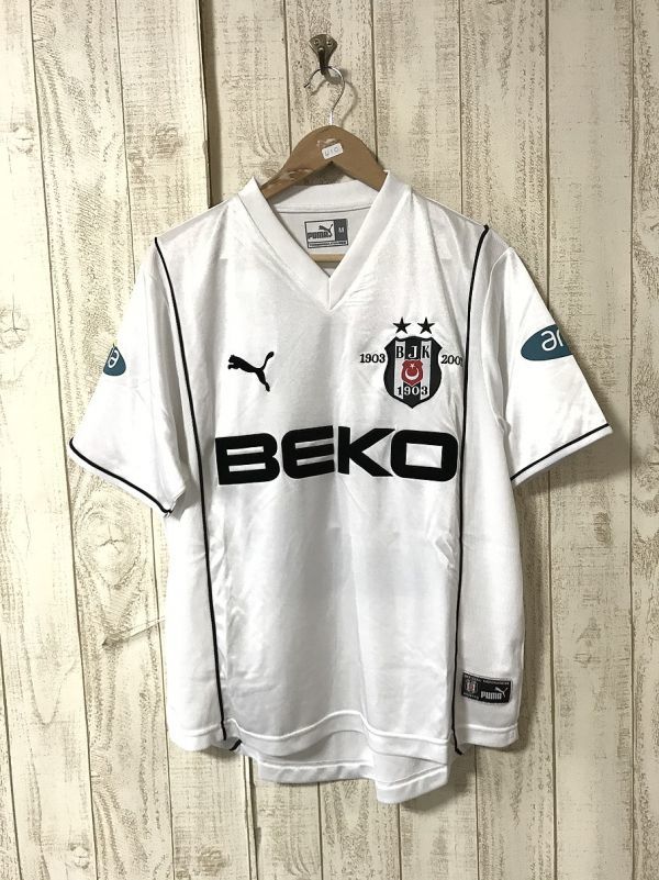 410 ベシクタシュjk イルハン マンスズ ユニフォーム 26番 Puma プーマ 白 M の落札情報詳細 ヤフオク落札価格情報 オークフリー スマートフォン版