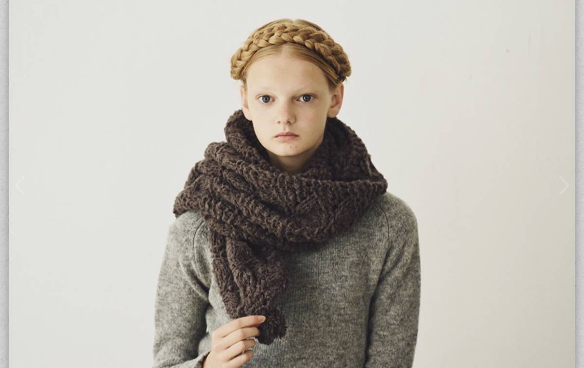 三國万里子 すみれのマフラー Miknits ジェイミソンズ 余儀なく ミクニッツ