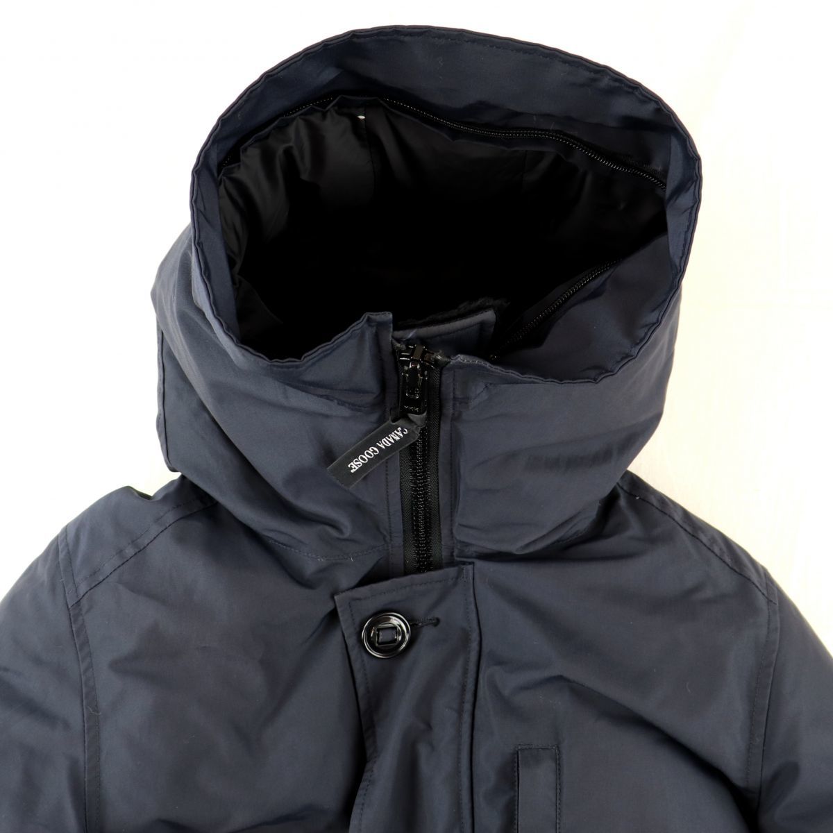 カナダグース ジャスパー ダウンジャケット メンズ ネイビー S グリフィン ファー フード Jasper Parka 3461jm Canada Goose の落札情報詳細 ヤフオク落札価格情報 オークフリー スマートフォン版
