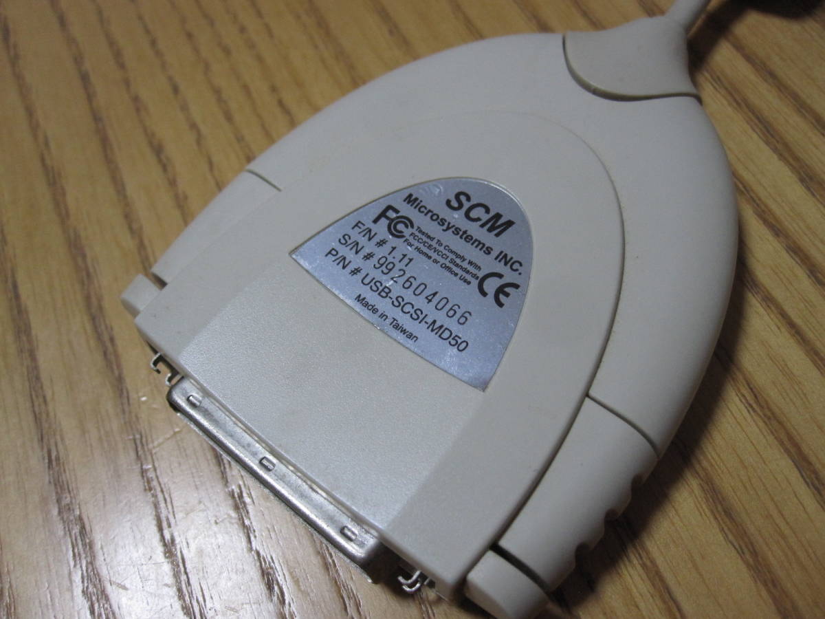 Microsystems USBSCSIMD50 変換アダプタ Windows10 64bitで使えました 送料198円よりの落札情報詳細