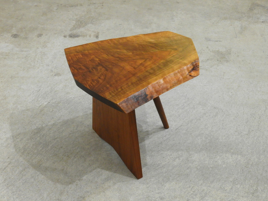 George Nakashima 桜製作所 ウォールナット無垢材 サイドテーブル