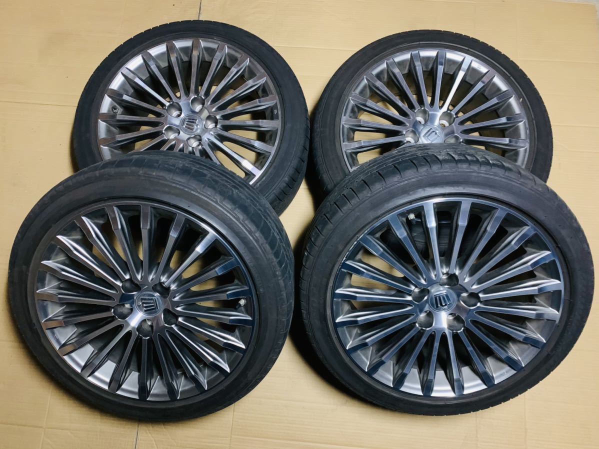 210 クラウン　マジェスタ　純正オプション　18インチ　美品　レグノ 210 クラウンマジェスタ純正オプション18インチ美品レグノ