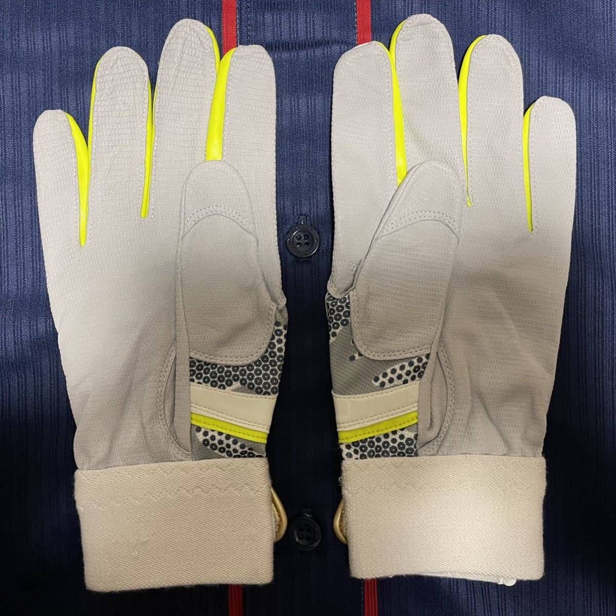 新品】楽天 西武 浅村栄斗 支給品 ナイキ バッティンググローブ の落札