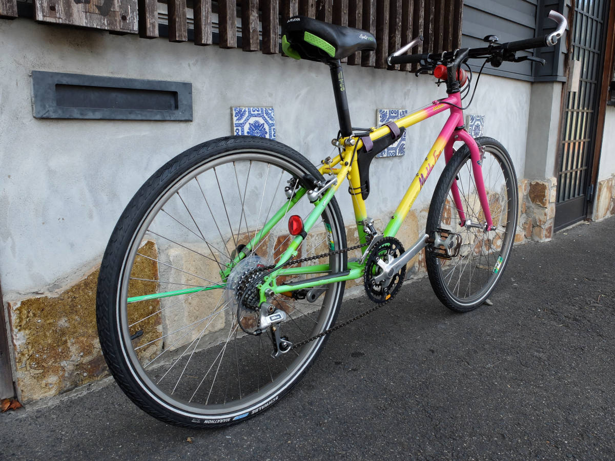 '92年 ARAYA Muddy fox MF26EXP-ODA,380mm Yahoo!オークション - 【92年製 ビンテージ】ARAYA MUDDY FOX
