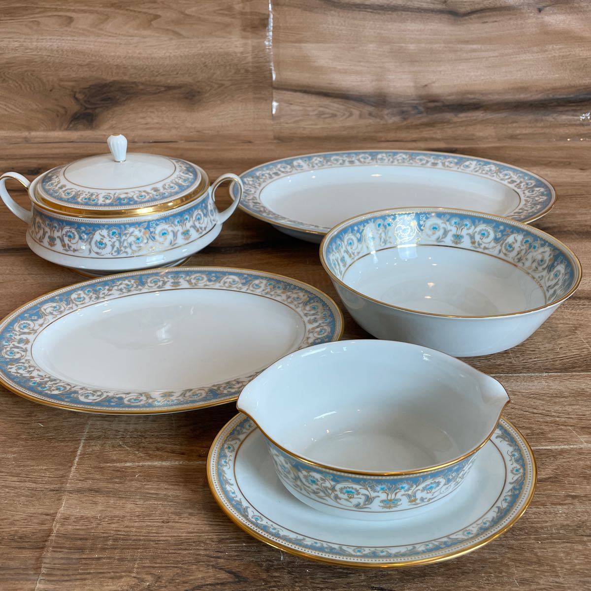 専用 【廃盤】ノリタケ ポロネーズ 大皿 6枚セット 美品 Noritake