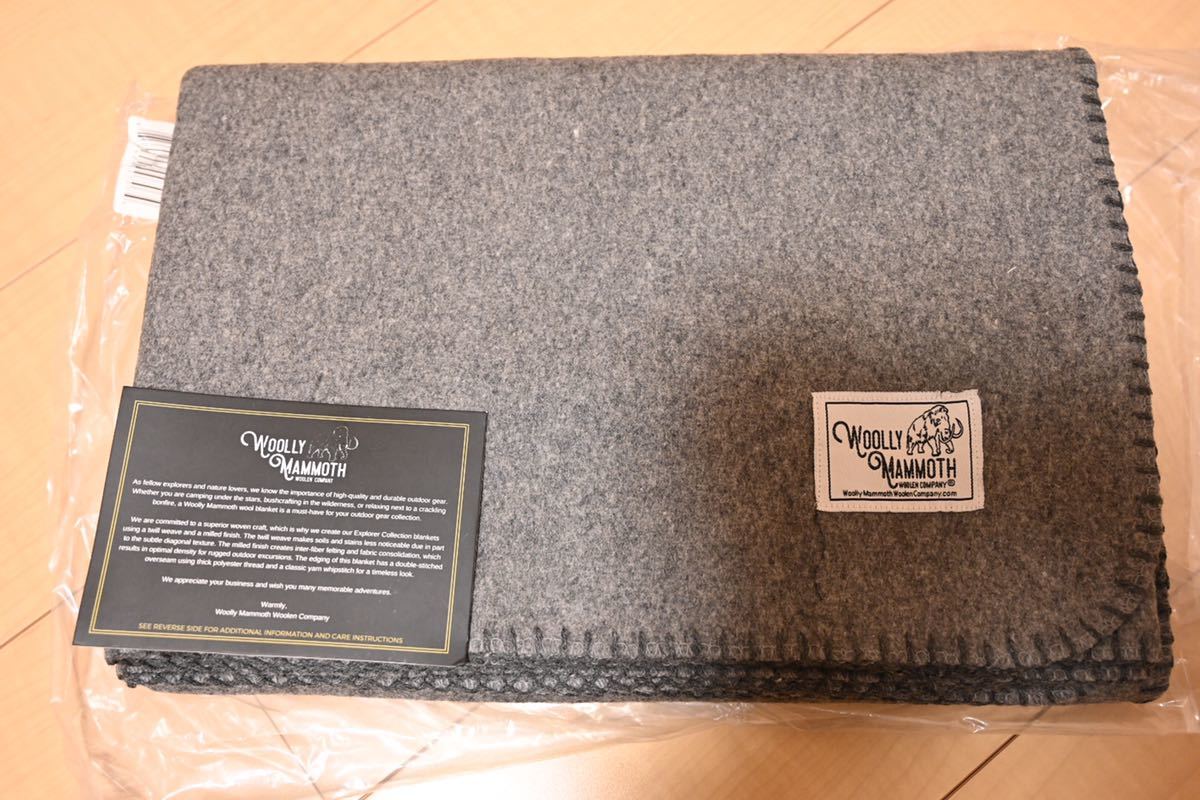 ☆日本未発売！！ プレミアムバージンメリノウールブランケット