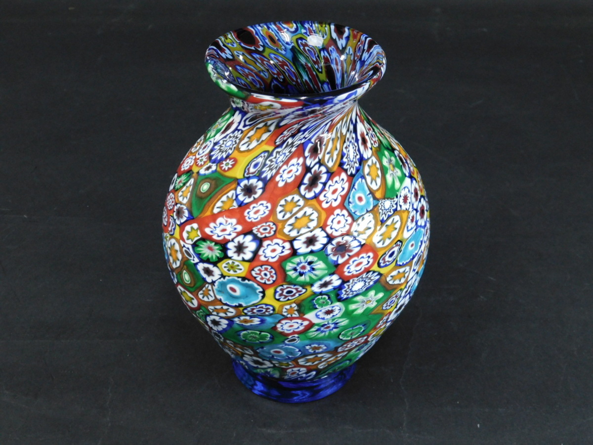 ムラーノ ミルフィオリ murano millefiori 花瓶 【公式通販】