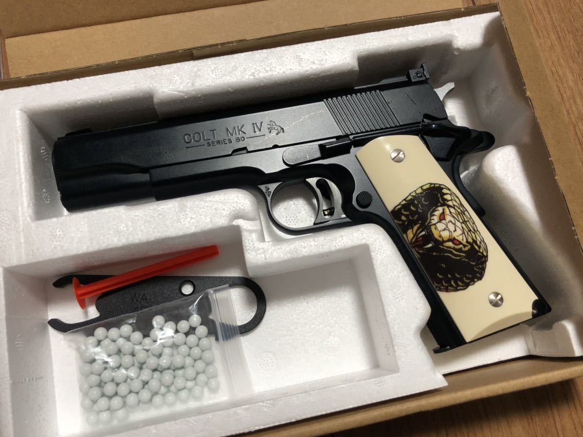 稀少 WESTERN ARMS COLT GOLDCUP N.M. COBRA GBB ウエスタンアームズ