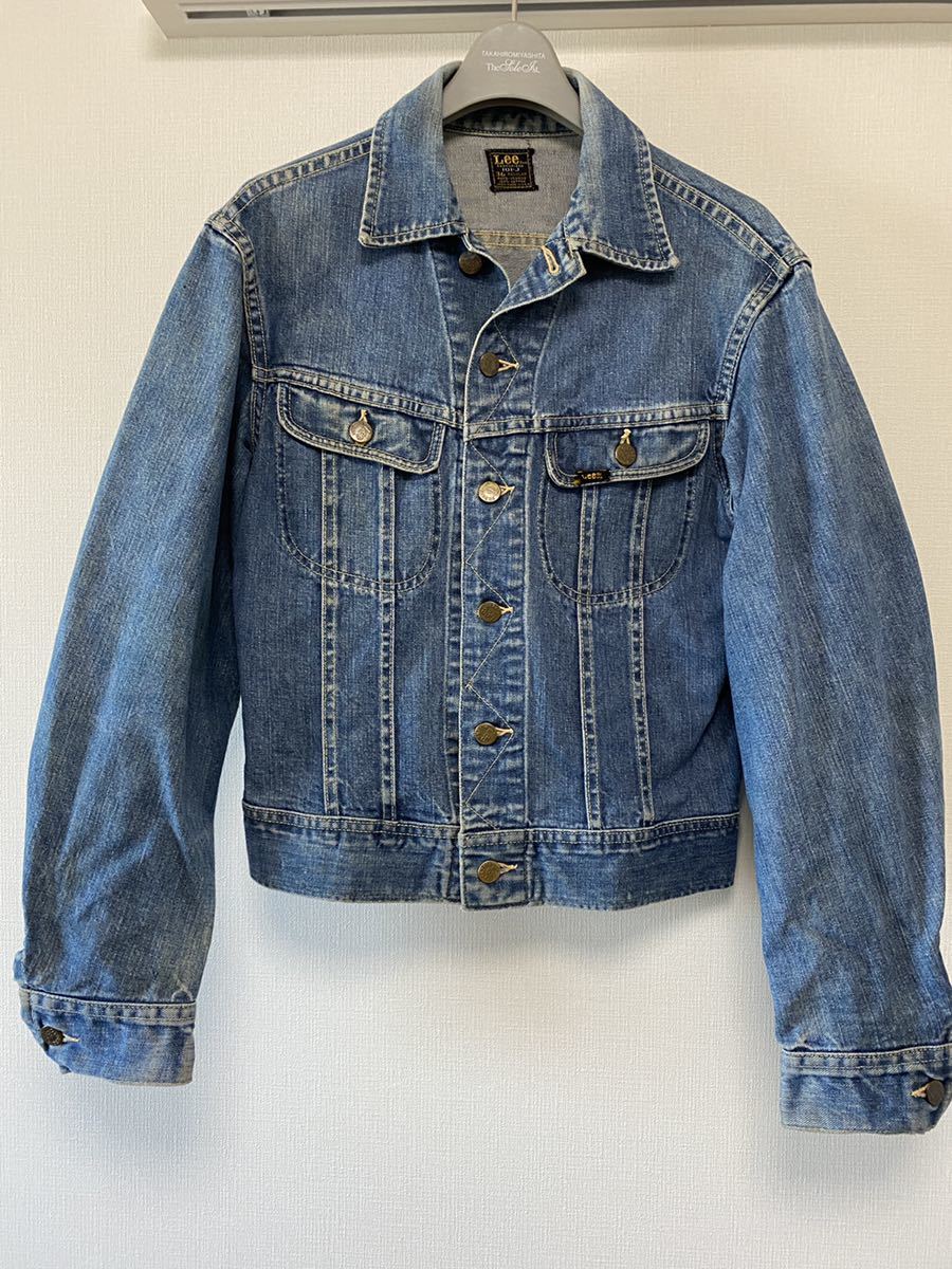 60s 70s vintage LEE リー 101J デニム ジャケット 36