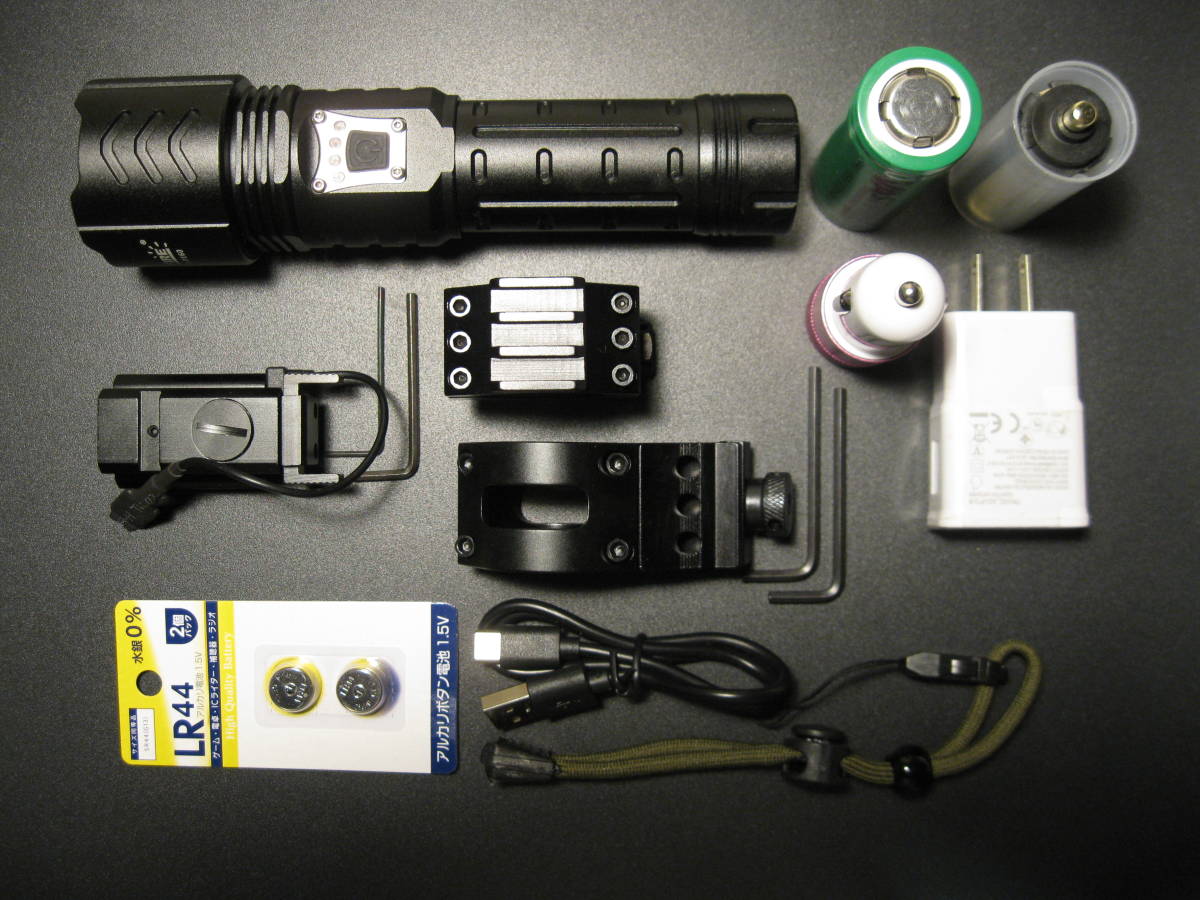 新品 Surefire シュアファイアより明るい6000ルーメン超強力フラッシュライト 東京マルイ H K Ak47 Mk18 m4a1 Mk18 M870 Mp7a1 Hk416 S T Vfcに の落札情報詳細 ヤフオク落札価格情報 オークフリー スマートフォン版
