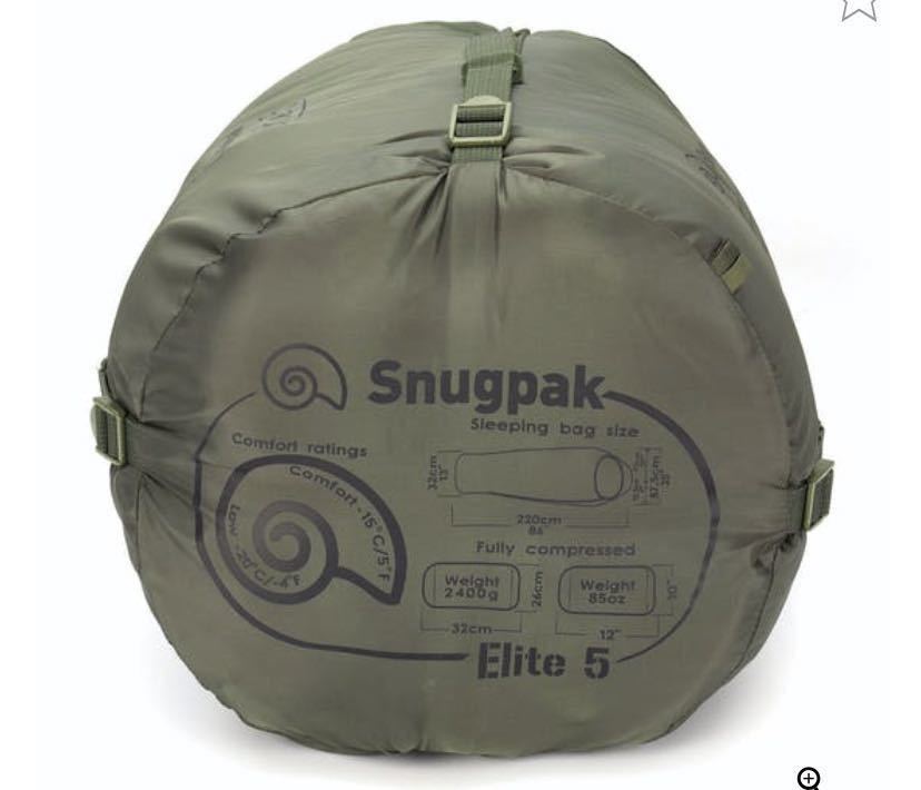 Sungpak ELITE5 軍用シュラフ スナグパック Snugpak ソフティー
