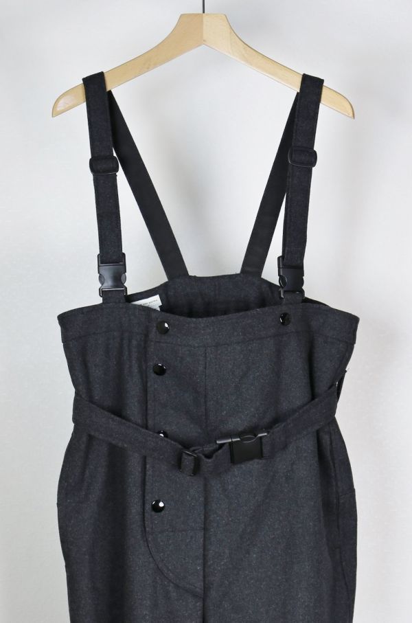 19AW DRIES VAN NOTEN ドリスヴァンノッテン Wool Overall メルトン