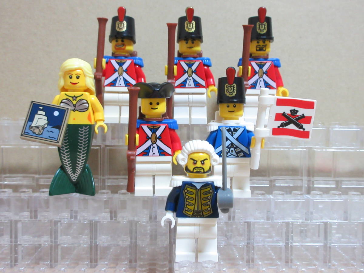 ☆インペリアルソルジャー☆ レゴ ミニフィグ 水兵 兵士 提督 総督軍 LEGO 人形 南海の勇者 海賊 海兵 新品未使用レゴ ミニフィグ インペリアルソルジャー 提督 海軍