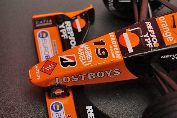 PMA ミニチャンプス 1/18 アロウズ Arrows スーパーテック A21 J