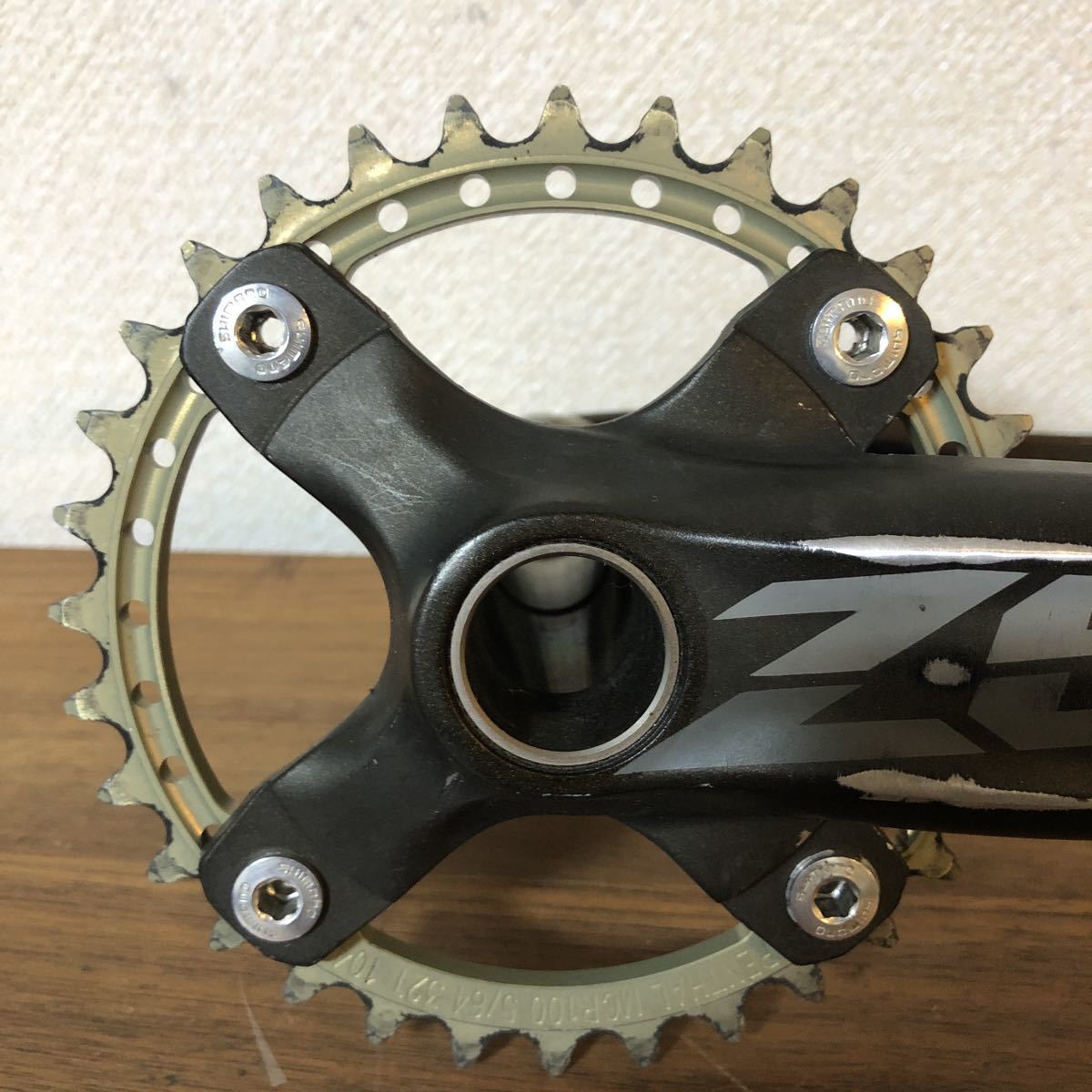 SHIMANO ZEE クランク BB RENTHAL 32T チェーンリング FC-M640 165mm