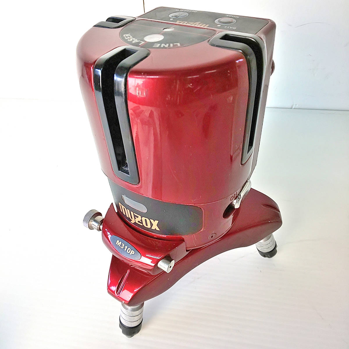 USED】myzox マイゾックス 測定王 レーザー墨出し器 M310P 測量 測定器