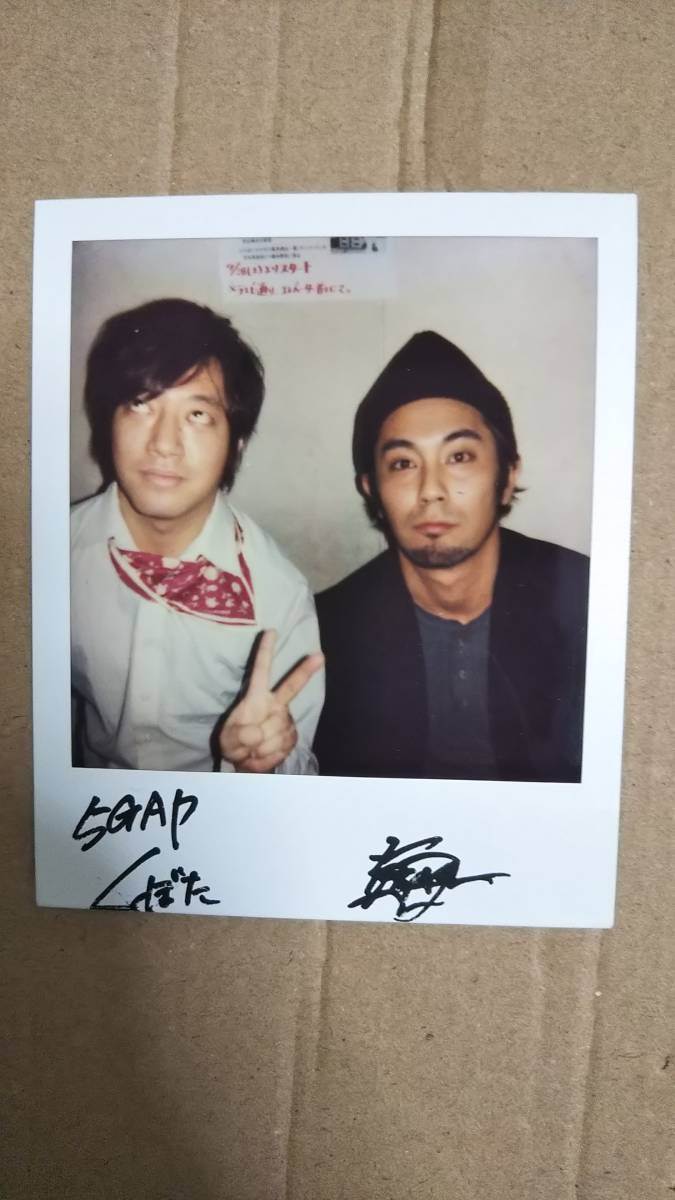 よしもと お笑い芸人 5GAPの直筆サイン入り チェキ ポラロイド写真