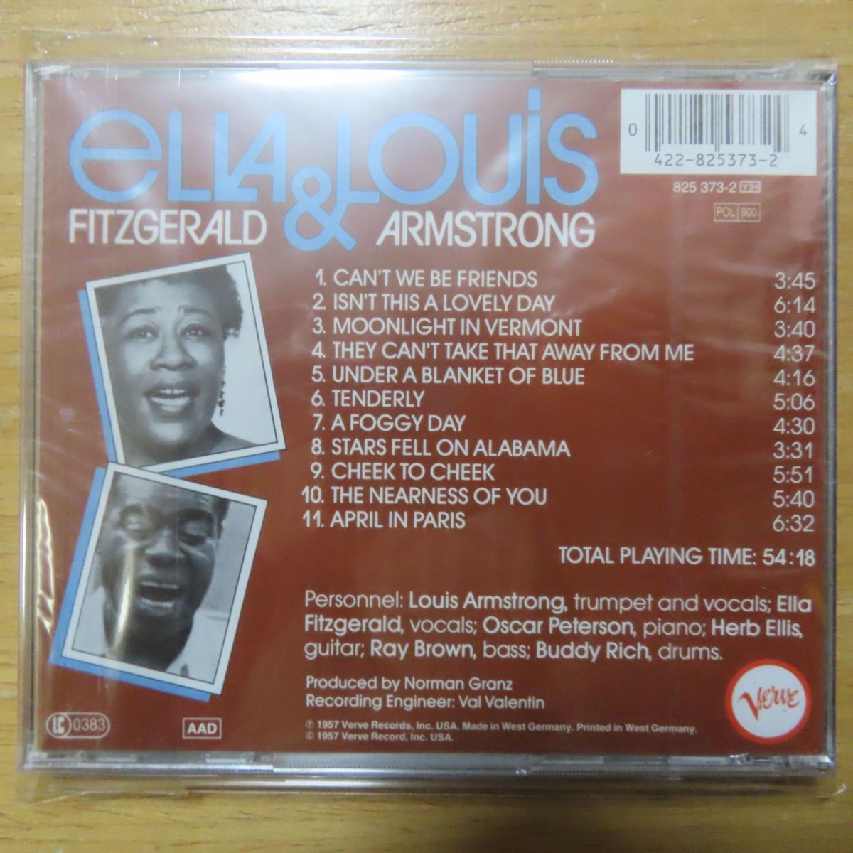 未開封 Cd エラ フィッツジェラルド ルイ アームストロング Ella Louis の落札情報詳細 ヤフオク落札価格情報 オークフリー スマートフォン版 未開封 Cd エラ フィッツジェラルド ルイ アームストロング Ella Louis の落札情報詳細 ヤフオク落札価格情報 オークフリー スマートフォン版