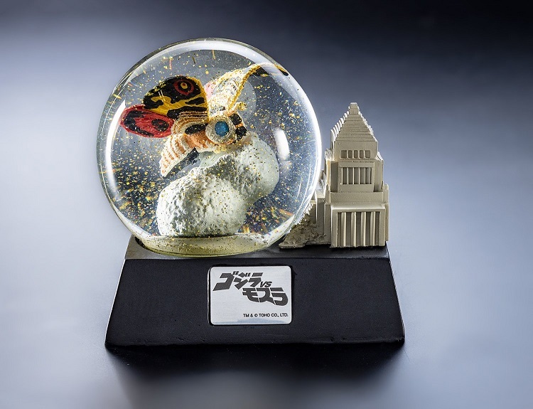 新品】ゴジラ vs モスラ モスラ スノードーム 鱗粉仕様 GODZILLA