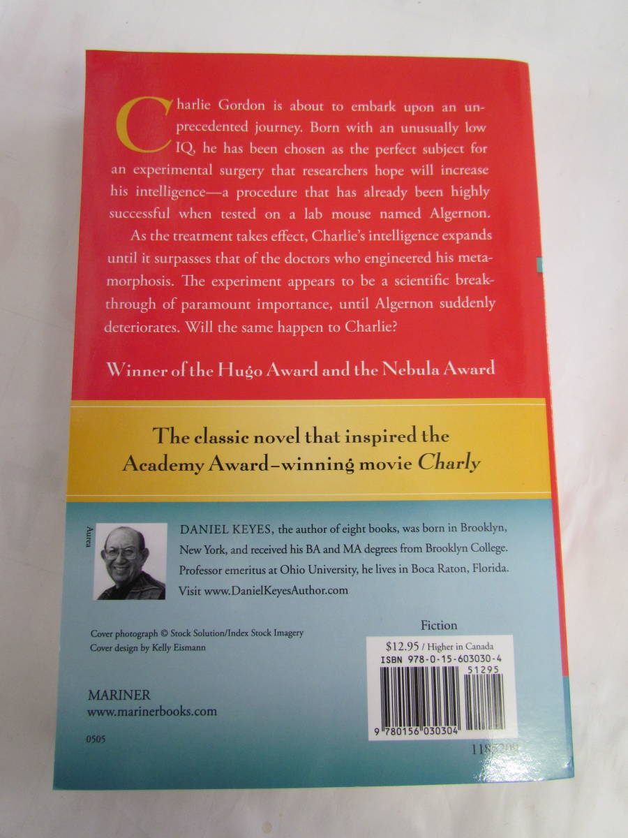 洋書 Flowers For Algernon Daniel Keyes アルジャーノンに花束を ダニエル キイス の落札情報詳細 ヤフオク落札価格情報 オークフリー スマートフォン版