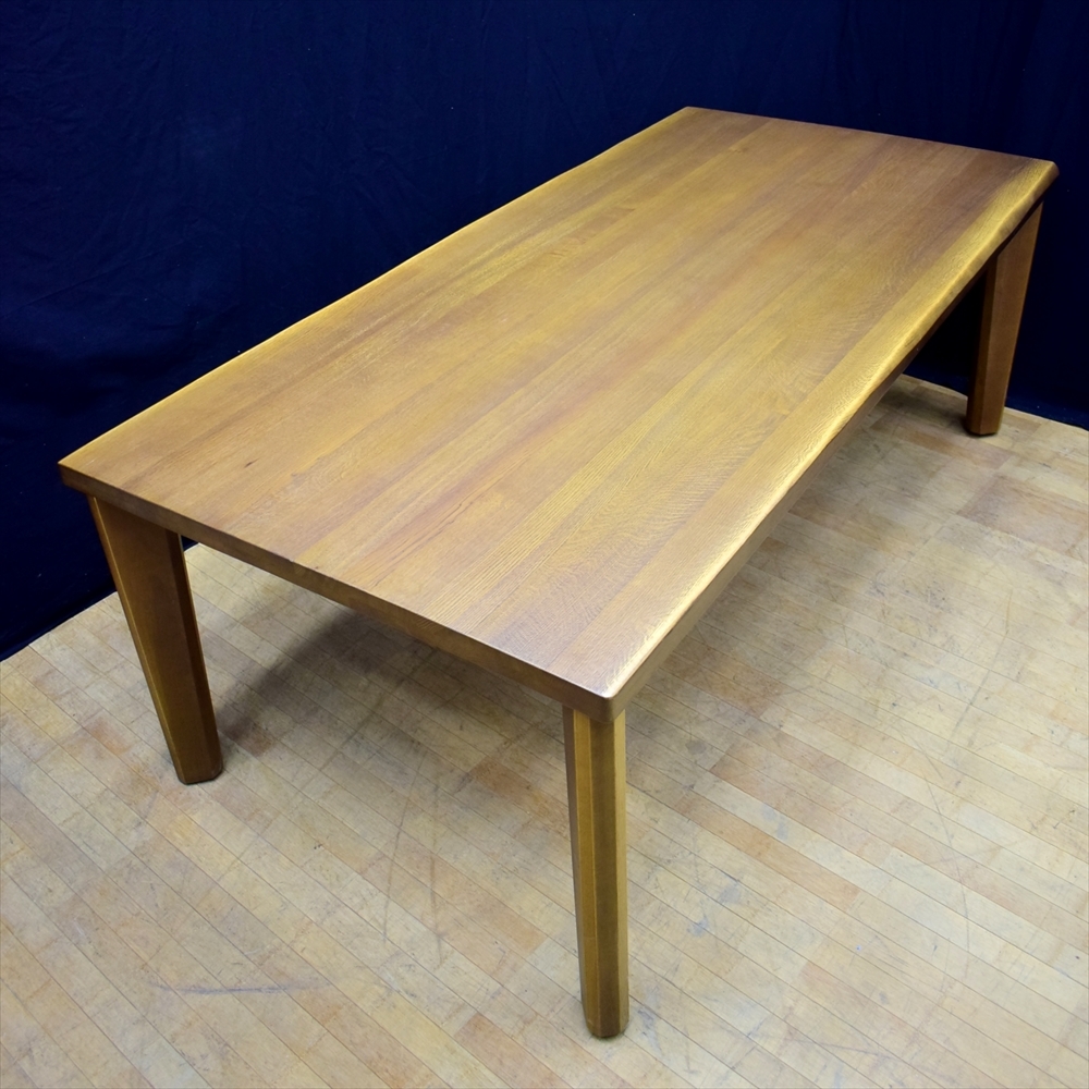 定価20万 美品 イバタインテリア ダイニング テーブル w180 天然木