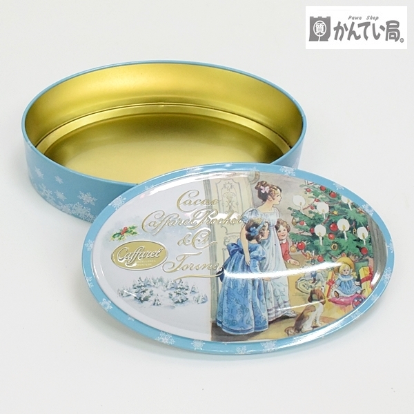 Caffarel カファレル 缶ケース コレクター 空き缶 楕円形 丸形 空箱 お洒落 可愛い チョコレートブランド 小物入れ クリスマス仕様 の落札情報詳細 ヤフオク落札価格情報 オークフリー スマートフォン版