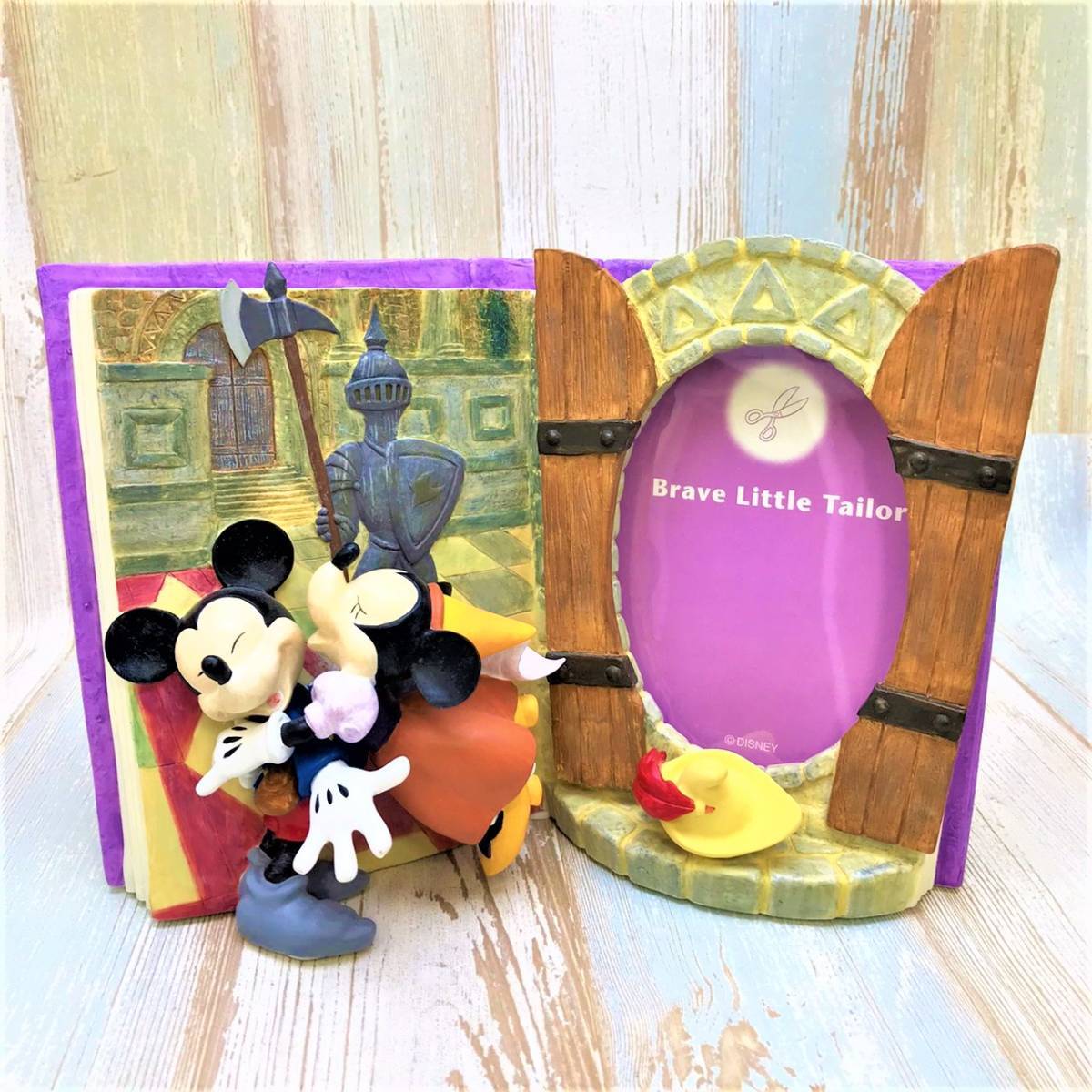 ディズニーミッキーアンティーク傘立てミッキーの巨人退治セトクラフト