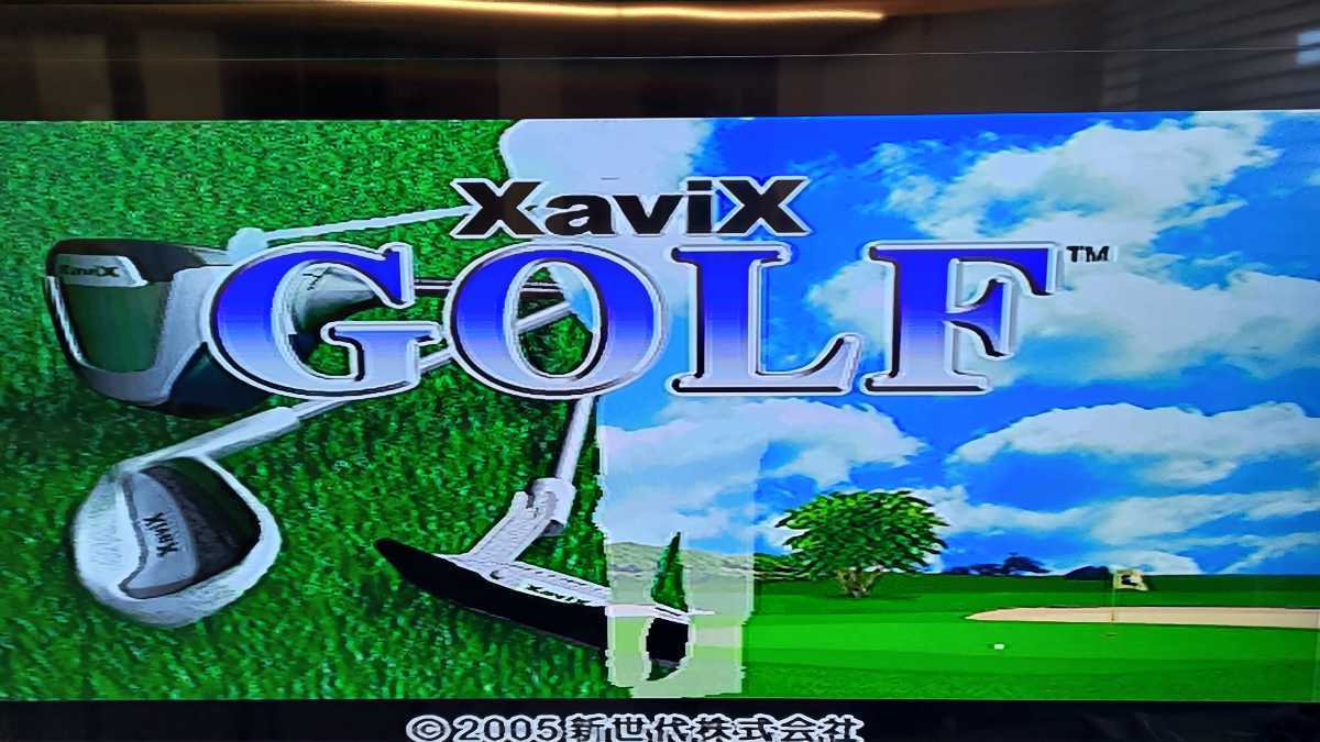 Xavix GOLF ザビックス ゴルフTVゲーム Xavix PORT(親機)付の落札情報