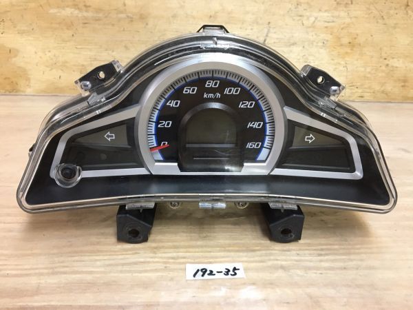 192 35 ホンダ Pcx Jf56 スピードメーター 美品 実動 ポセイドンブラックメタリック 4スト アイドリングストップ 原付2種 検 シグナスx の落札情報詳細 ヤフオク落札価格情報 オークフリー スマートフォン版