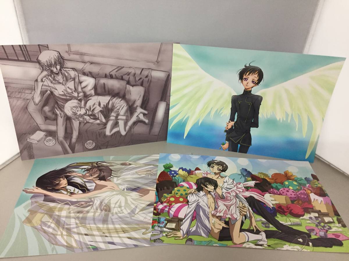 コードギアス 佐光幸恵さんのイラスト集 ルルーシュ ロロ 傷み変色あり】コードギアス 佐光幸恵さんのイラスト集