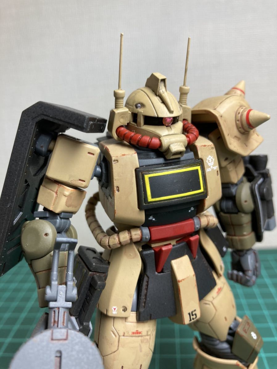 ｈｇ 1 144 ザク デザートタイプ ダブルアンテナ Da仕様 完成品 プレミアムバンダイ限定 Msv ガンプラ ガンダム の落札情報詳細 ヤフオク落札価格情報 オークフリー スマートフォン版