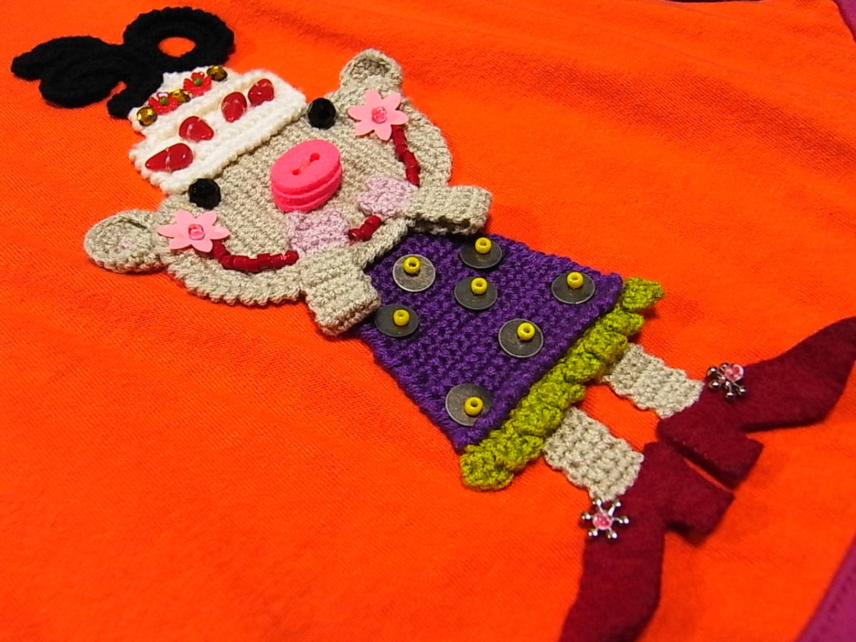 高級ブランド Olleborebla アルベロベロ レア 30周年アニバーサリー チュニック ワンピース ミニマムブタさん 毛糸クラフトアップリケ の落札情報詳細 ヤフオク落札価格情報 オークフリー スマートフォン版