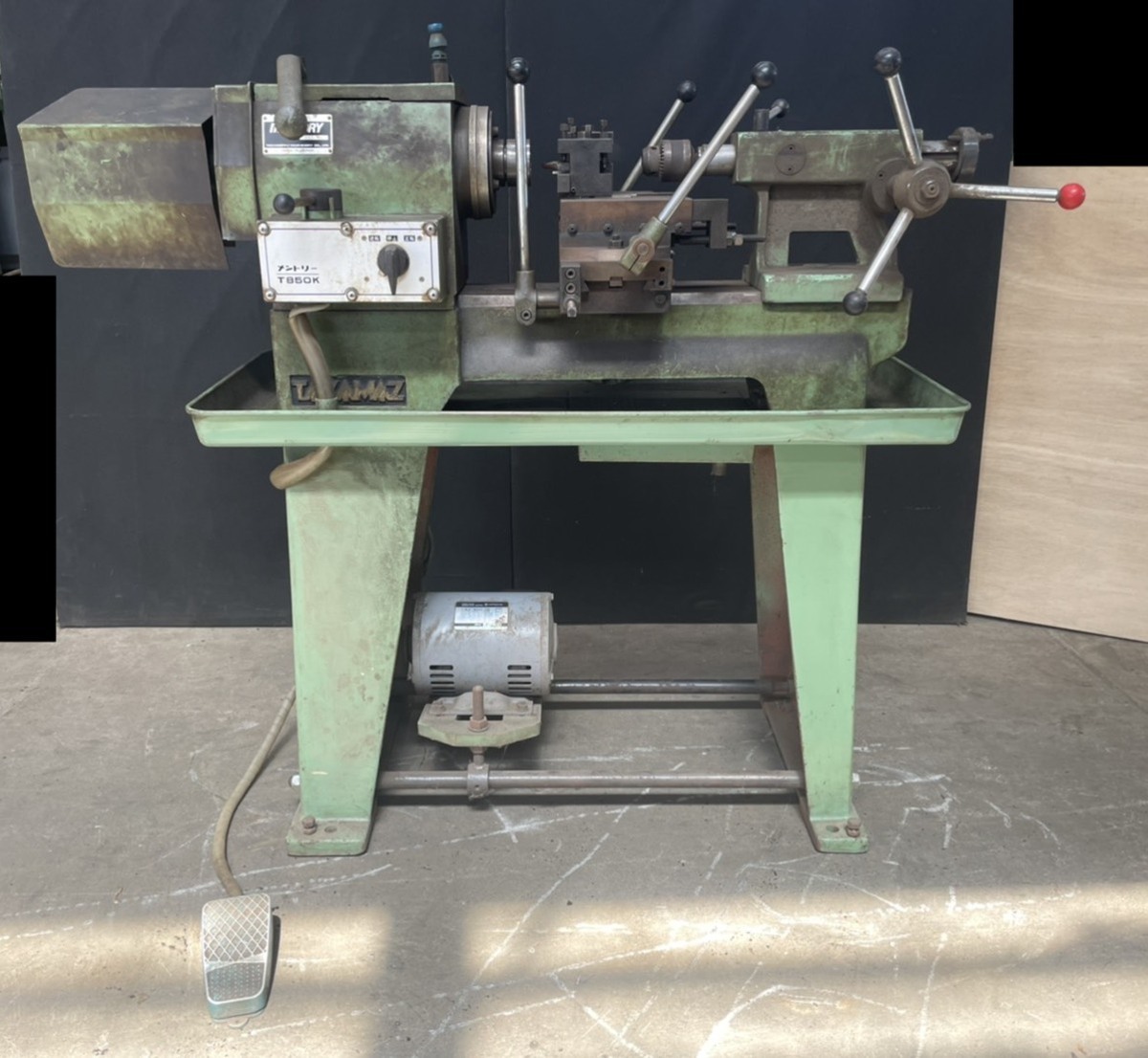 W460□高松機械工業 面取旋盤 メントリー T850K / TAKAMATSU【引取可