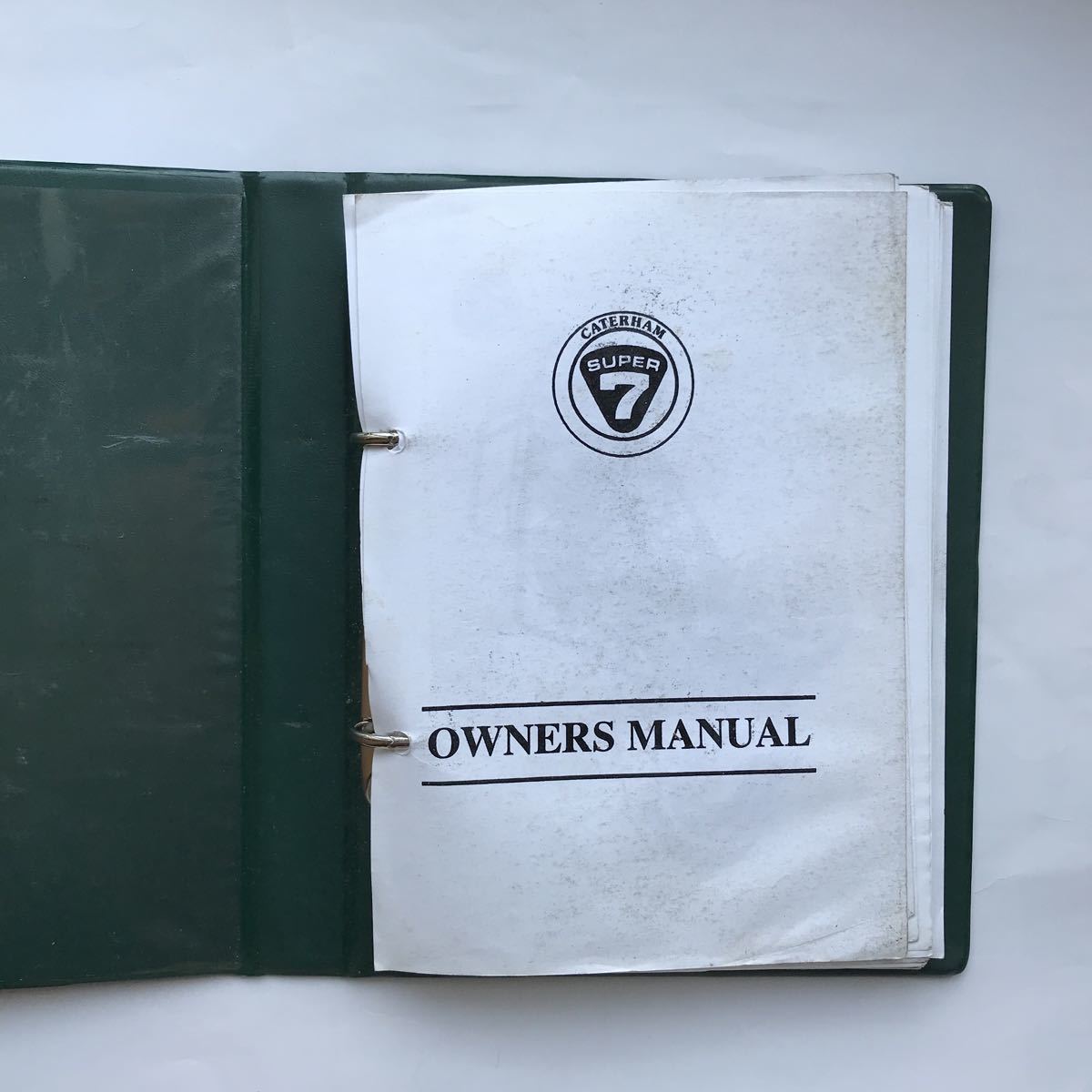 CATERHAM SUPER 7 OWNERS MANUALl(ケータハム スーパー7 オーナーズマニュアル)の落札情報詳細 ヤフオク落札