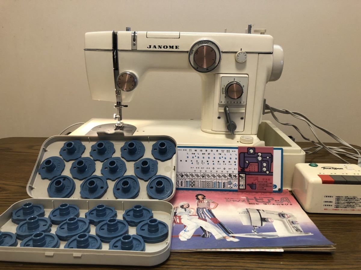 ジャノメ トピアエース 802型 ミシン JANOME ジャンク（ジャノメ 