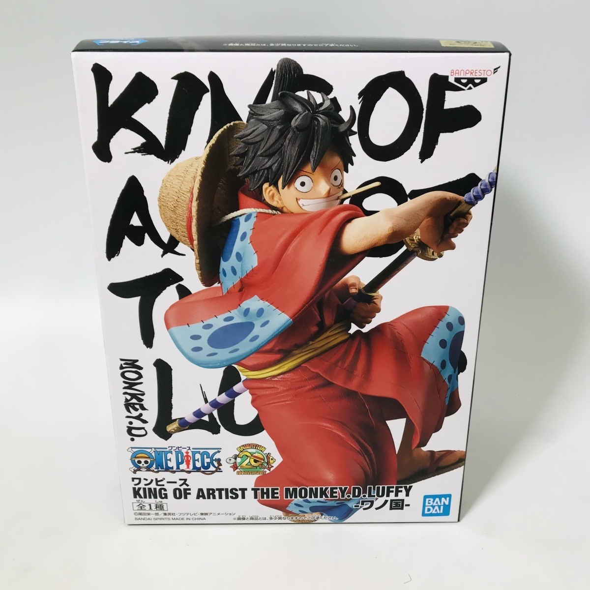 新品 新品未開封 ワンピース King Of Artist The Monkey D Luffy ワノ国 ルフィ の落札情報詳細 ヤフオク落札価格情報 オークフリー スマートフォン版