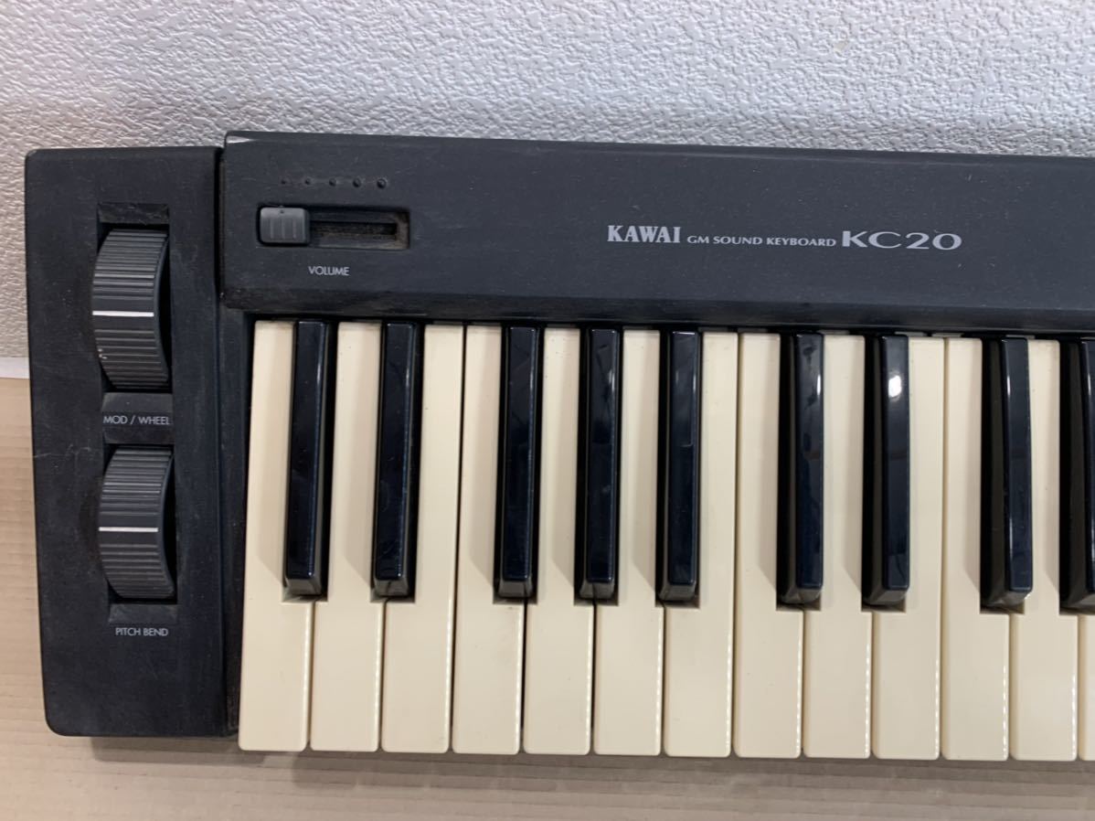 KAWAI カワイ KC20 GMSOUND シンセサイザー 動作品 キーボード