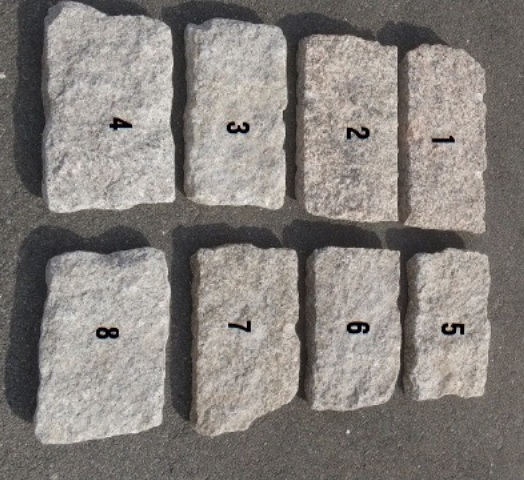 敷き石 飛び石 踏み石 8枚セット 庭 ガーデニング 造園 庭石 の落札情報詳細 ヤフオク落札価格情報 オークフリー スマートフォン版