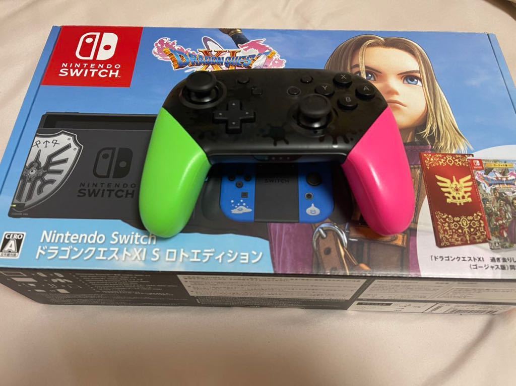 Nintendo Switch ドラゴンクエスト11 S ロトエディション 本体とプロコントローラー 動作確認済 1円スタート の落札情報詳細 ヤフオク落札価格情報 オークフリー スマートフォン版