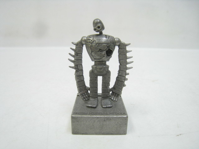 ジブリミュージアム 三鷹 ミタカ 天空の城ラピュタ ロボット兵 カードスタンド カード立て 金属製 の落札情報詳細 ヤフオク落札価格情報 オークフリー スマートフォン版