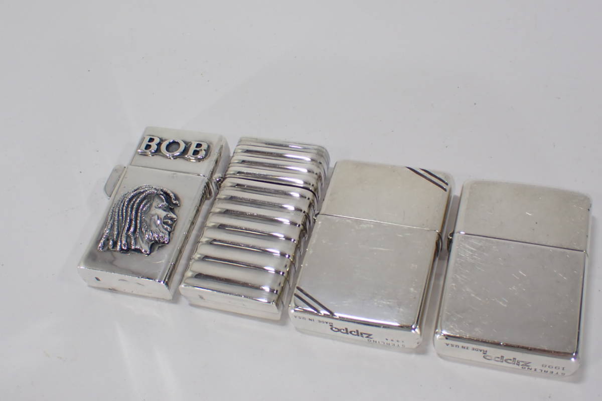 STERLING ジッポー 0 スターリングシルバー ZIPPO Zippo 1998年製