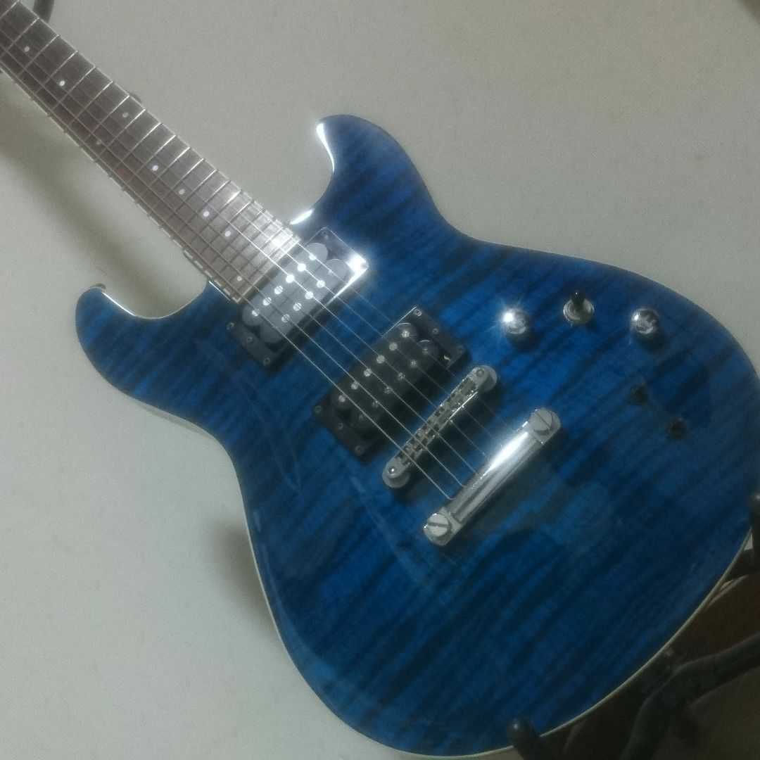 FERNANDES フェルナンデス エレキギター ブルー 青 メープル