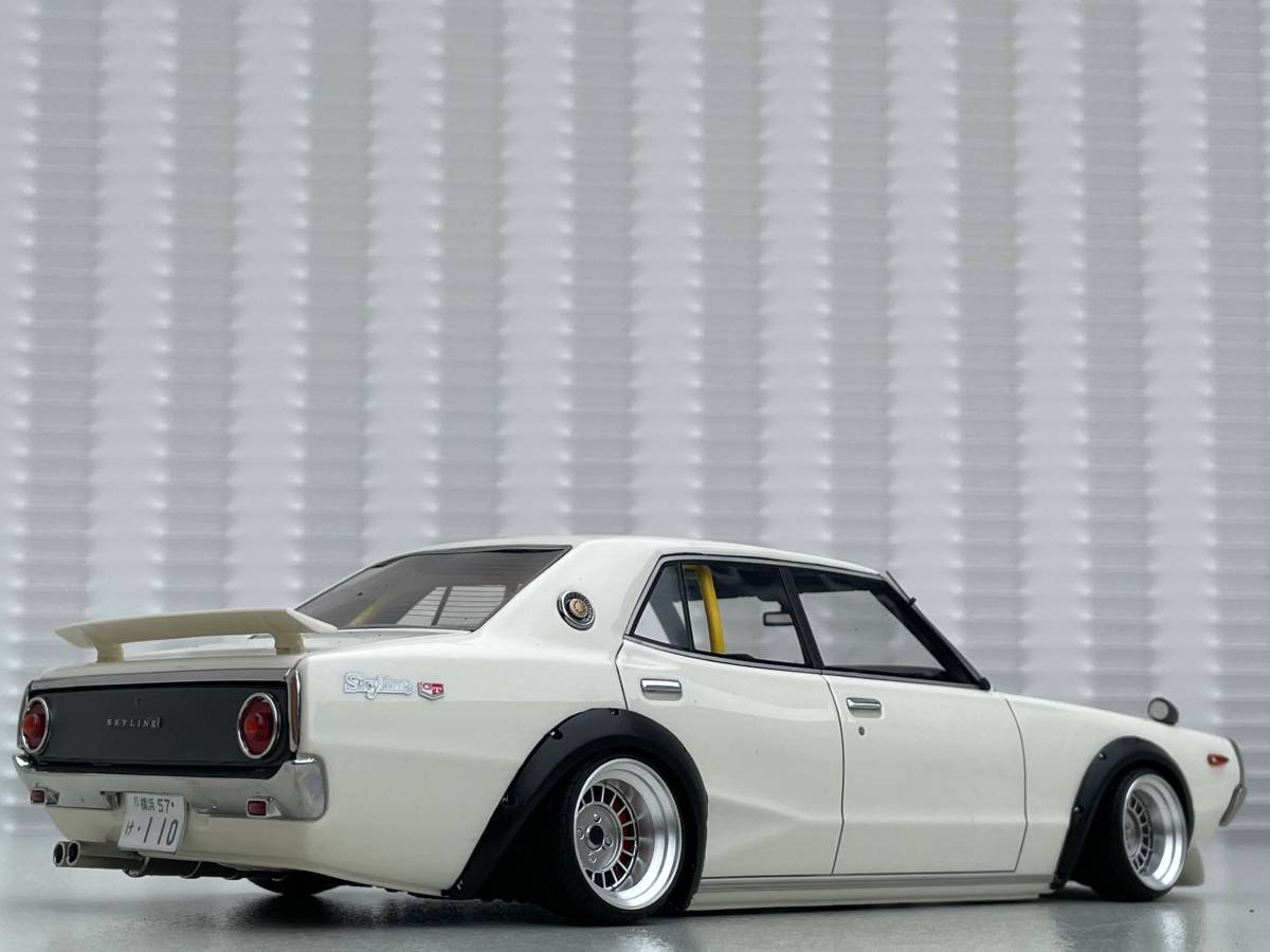1/18 IG ヨンメリ4ドア GT-X ☆新品（改）カスタム☆ アルミ製削り